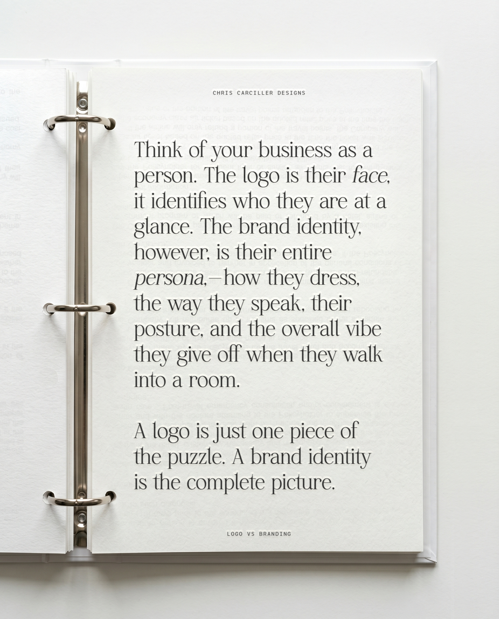 Eloise - aesthetic ring binder journal page mockup - Image 4